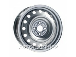 TREBL 5990 5.5x14 4x108 ET34 65.1 Silver