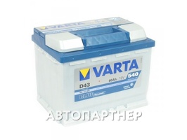 VARTA Blue Dynamic 560 127 054 12В 6ст 60 а/ч пп