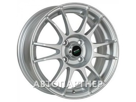 MEGAMI MGM-3 6x14 4x100 ET49 56.6 Silver