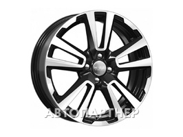 K&K KC874 6.5x17 5x114.3 49 67.1 алмаз черный Creta